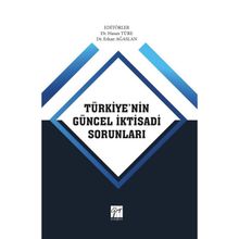 Türkiye'nin Güncel İktisadi Sorunları - Hasan Türe Erkan Ağaslan