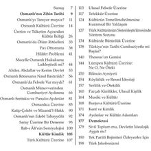 TÜRKİYE'NİN ZIHIN TARIHI - HILMI YAVUZ