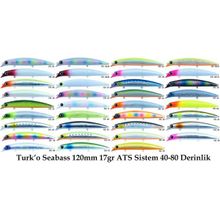 Turko Seabass TR-65 120 mm 17 gr ATS Sistem Rapala Maket Balık