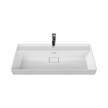 Turkuaz Cerastyle Sharp 100 cm Etajerli Lavabo