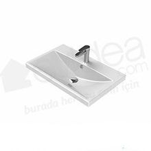 Turkuaz Elite Etajerli 70 cm Lavabo