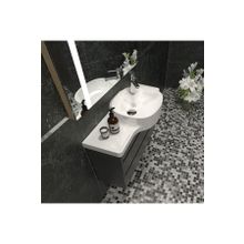 Turkuaz Seramik 100x37.5 cm Cerastyle Harmony Etajerli Lavabo