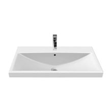 Turkuaz Seramik 70x45 cm Cerastyle Elite Etajer Uyumlu Damlalıklı Lavabo