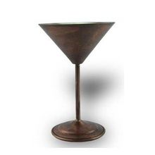 Turna Bakır TURNA0459-3 250 ml Martini Oksit Düz Kadeh