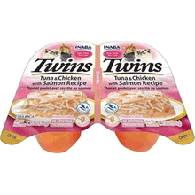 Twin Packs Ton Balıklı Somonlu ve Tavuklu 35 gr 2 Adet Kedi Ödül Jölesi