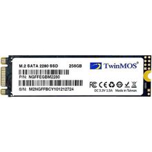 Twinmos NGFFEGBM2280 256 GB 580-550 MB/s M.2 3D NAND 22x80 Harddisk SSD