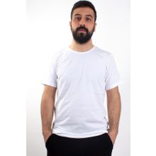 Twister Jeans 1828 Beyaz Bisiklet Yaka Erkek T-shirt