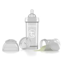 Twistshake 260 ml Beyaz Anti-Kolik Biberon