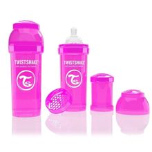 Twistshake 260 ml Pembe 2+ Ay Anti-Kolik Biberon