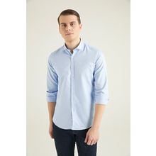 Twn 0EF020210260701M Mavi Slim Fit Erkek Gömlek