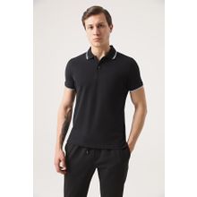 Twn 4EC142160448001 Siyah Slim Fit Erkek T-shirt