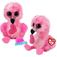 TY Peluş Beanie Boo's Flamingo 15 cm Peluş Oyuncak
