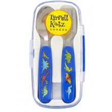 Tyrrell Katz 13CS5 Dino Kutulu Çatal Kaşık Seti