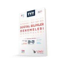 Tyt 20'li Sosyal Bilimler Denemeleri Limit Yayınları