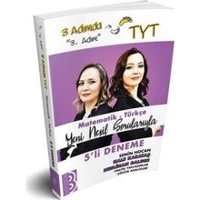 TYT 3 Adımda Matematik-Türkçe 5'li Deneme ''3.Adım''-Benim Hocam Yayınları