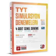 TYT 4 Deneme Tamamı Video Çözümlü - 3D Yayınları