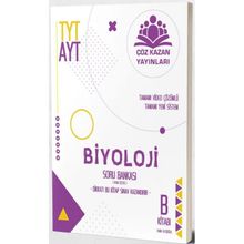 TYT AYT Biyoloji Soru Bankası Çöz Kazan Yayınları