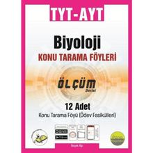 TYT AYT Biyoloji Tarama Föyleri 12 Fasikül Pano Yayınevi