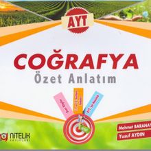 TYT AYT Coğrafya, Tarih Özet Anlatımlı 3'lü Set Nitelik Yayınları