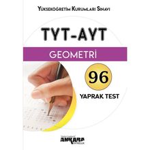 Tyt Ayt Geometri Yaprak Test-Simya Yayınları