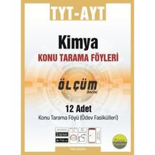 TYT AYT Kimya Konu Tarama Föyleri Ölçüm Serisi 12 Fasikül-Pano Yayınları