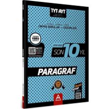 TYT AYT Paragraf Son 10 Yıl Soru ve Çözümleri - A Yayınları
