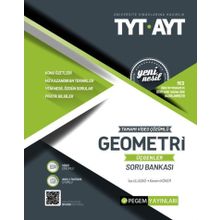 TYT-AYT Tamamı Çözümlü Geometri Üçgenler Soru Bankası Pegem Akademi Yayıncılık