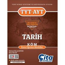 TYT-AYT Tarih KÖM Konu Öğreten Modüller - Çita Yayınları