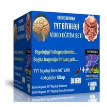 TYT Biyoloji Video Eğitim Seti 4 Kitap + 30 Ders Saati