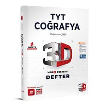 TYT Coğrafya Video Destekli Defter - 3D Yayınları