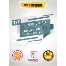 TYT Din Kültürü ve Ahlak Bilgisi 1.Oturum 50'li Deneme-Karekök Yayınları