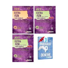 TYT Extra Fizik ve AYT Extra Fizik 1 ve 2. Kitap Soru Bankası