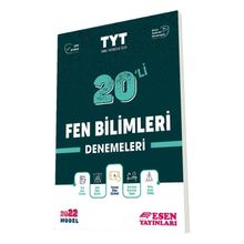 Tyt Fen Bilimleri 20'li Denemeleri - Esen Yayınları
