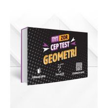 TYT Geometri Zor Cep Test Karekök Yayınları