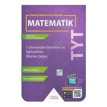TYT I. Dereceden Denklem ve Eşitsizlikler Mutlak Değer Derece Yayınları