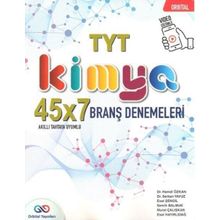 TYT Kimya 45 x 7 Branş Denemeleri - Orbital Yayınları