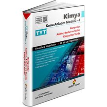 TYT Kimya Konu Anlatım Modülü 4 Karışımlar Asitler Bazlar ve Tuzlar Kimya Her Yerde-Aydın Yayınları