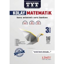 TYT Kolay Matematik Konu Anlatımlı Soru Bankası 3. Kitap Limit Yayınları