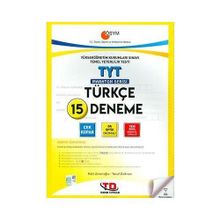 TYT Maraton Serisi Türkçe 15 Deneme Tandem Yayınları