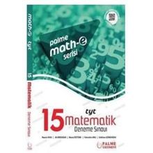 TYT Matematik 15 Deneme Sınavı Mathe Serisi Palme Yayınları