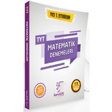 TYT Matematik Denemeleri 15'li Çözümlü - Karekök Yayınları