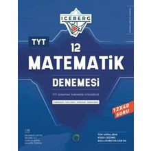 TYT Matematik Iceberg 12 Deneme - Okyanus Yayınları