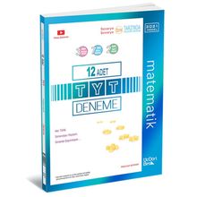 TYT Matematik Ray 12'li Denemeleri-Toprak Yayınları - 2021Yeni + TYT Matematik 10 Deneme-Azza Yayınları