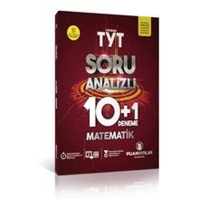 TYT Matematik Soru Analizli 10 Artı 1 Deneme Puan Yayınları