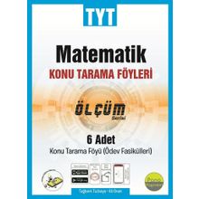 TYT Matematik Tarama Föyleri 6 Fasikül Pano Yayinevi