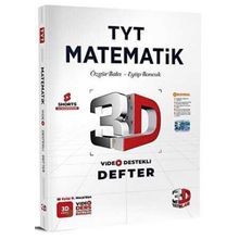 TYT Matematik Video Defter Notu 3D Yayınları