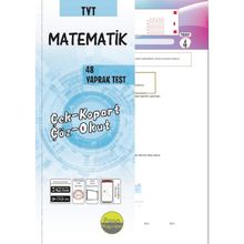 TYT Matematik Yaprak Testleri Çek Kopart 48 Adet-Pano Yayınları