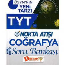 TYT Nokta Atışı Coğrafya Konu Özetli Soru Bankası Dahi Adam Yayınları