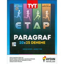 TYT Paragraf ETAP 20x25 Deneme - Aydın Yayınları