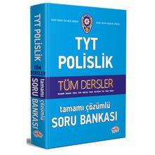 TYT Polislik Hazırlık Tüm Dersler Çözümlü Soru Bankası Editör Yayınları